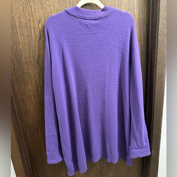 NWOT MyEllement Boutique Zelie Oversized Fuzzy Sweater - Picture 2 of 3